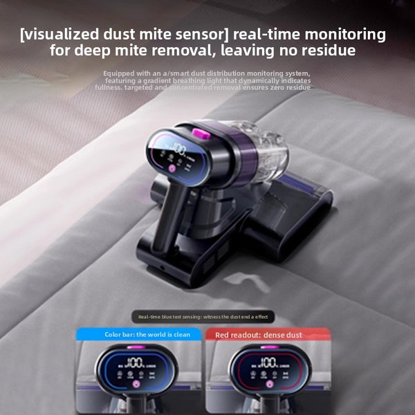Smart Heated Vacuum Cleaner – Powerful Cordless Home Cleaning Machine