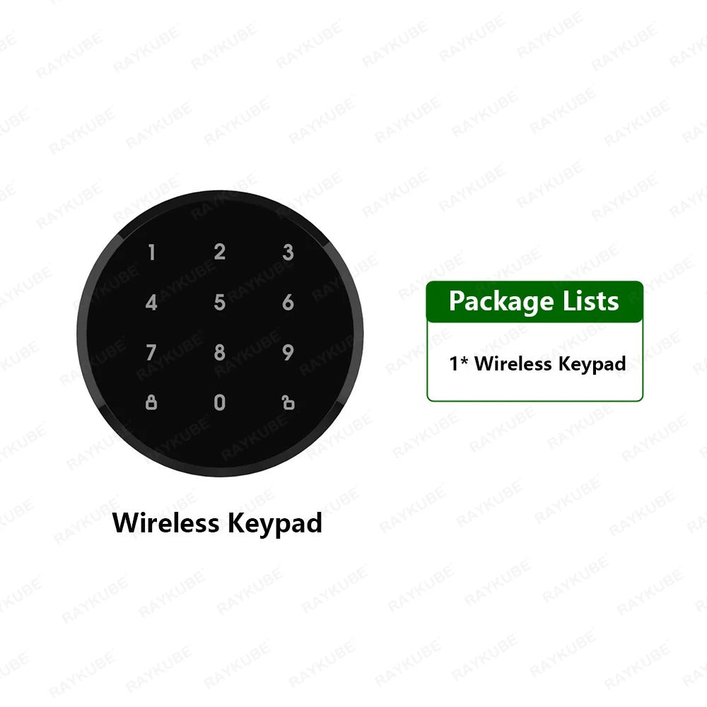 Smart Door Lock - RAYKUBE A1 Pro | Fingerprint + WiFi + Alexa Compatible